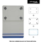 Чохол до планшета Armorstandart Silicone Hooks 10 Blue (ARM59079) - зменшене зображення 2