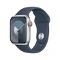 Ремінець до смарт-годинника Apple 45mm Storm Blue Sport Band - S/M (MT3Q3ZM/A) - зменшене зображення 1