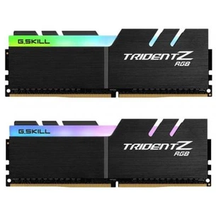 Модуль пам'яті для комп'ютера DDR4 32GB (2x16GB) 3200 MHz TridentZ RGB Black G.Skill (F4-3200C16D-32GTZR) зображення 1