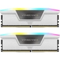 Модуль пам'яті для комп'ютера DDR5 32GB (2x16GB) 6000 MHz Vengeance RGB White Corsair (CMH32GX5M2E6000C36W) - зменшене зображення 1