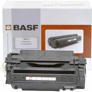 Картридж BASF для HP LJ 2410/2420/2430 аналог Q6511X Black (KT-Q6511X) зображення 1