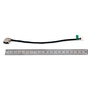 Роз'єм живлення ноутбука з кабелем HP PJ969 (4.5mm x 3.0mm + center pin), 8(7)-pin, 18 см (A49120) - уменьшенное изображение 1