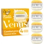 Змінні касети Gillette Venus ComfortGlide Olay З ароматом кокосу 4 шт. (7702018267651) - зменшене зображення 1
