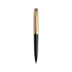 Ручка кулькова Parker PARKER 51 Premium Black GT BP (57 032) изображение 1