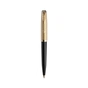 Ручка кулькова Parker PARKER 51 Premium Black GT BP (57 032) - уменьшенное изображение 1