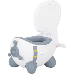 Горщик FreeON Plane White-Grey (42318) зображення 1