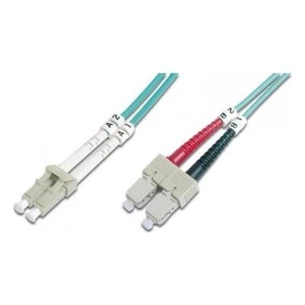 Оптичний патчкорд Digitus LC/UPC-SC/UPC,50/125,OM3,duplex,10m (DK-2532-10/3) зображення 1