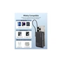 Батарея універсальна Choetech Magnetic Wireless 10000mAh 20W, PD, Qi-15W, USB-C In/Out, build-in cabel, Black (B735-CCBK) - зменшене зображення 7