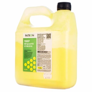 Тонер OKI C3100/C810 1кг YELLOW OCS Patron (PN-OC3100-Y-1) зображення 1