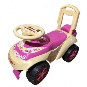 Чудомобіль Active Baby музичний рожево-бежевий (013117-0207М) зображення 1