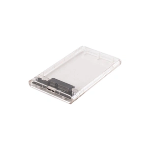 Кишеня зовнішня AgeStar 2.5", USB3.0, прозрачный (3UB2P4) зображення 1