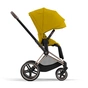 Набір текстилю для коляски Cybex Priam Mustard Yellow (521002399) - зменшене зображення 4