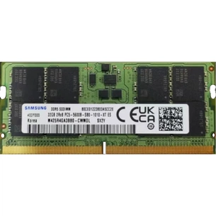 Модуль пам'яті для ноутбука SoDIMM DDR5 32GB 5600 MHz Samsung (M425R4GA3BB0-CWM) зображення 1