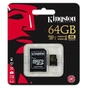 Карта пам'яті Kingston 64GB microSDXC class 10 UHS-I U3 4K (SDCG/64GB) - зменшене зображення 3