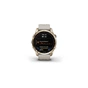 Смарт-годинник Garmin fenix 7S Sapphire Sol, Cream Gold Ti w/ Light Sand Band, GPS (010-02539-21) - зменшене зображення 2