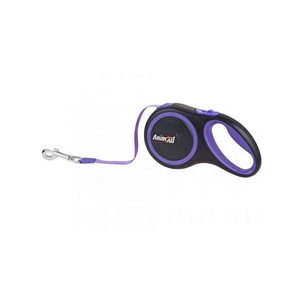 Повідець для собак AnimAll S до 15 кг 3 м (фіолетово-чорний) (2000981099190) зображення 1