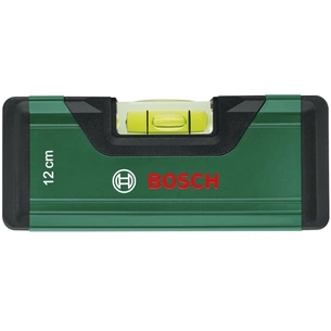 Рівень Bosch 12см, 1 капсула, алюмінієвий корпус (1.600.A02.H3H) зображення 1