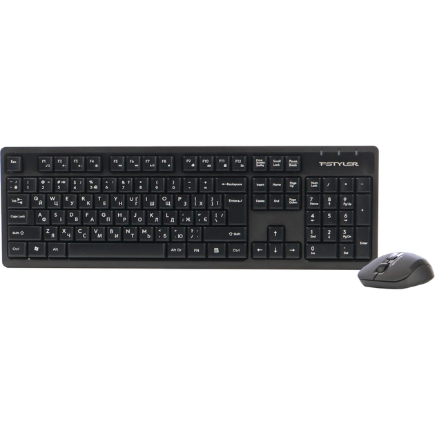 Комплект A4Tech FG1200 Wireless UA Black (4711421003186) - изображение 1