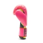 Боксерські рукавички Leone GN313 Waves Fuxia 12 унцій (капа в комплекті) (GN313_Fuxia_12oz) - зменшене зображення 6