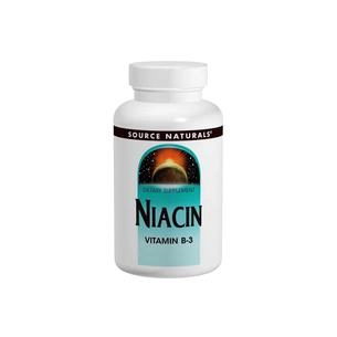 Вітамін Source Naturals Ніацин (В3) 100мг, 250 таблеток (SNS-00502) зображення 1