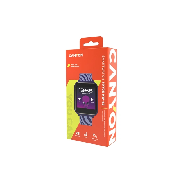 Смарт-годинник Canyon Joyce KW-43 DUAL BT Music Blue (CNE-KW43BL) - picture 7