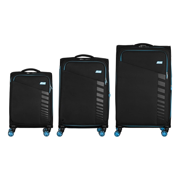 Набір валіз 2E Trek (L+M+S), чорні (2E-SPE-TREK-SET6-BK) - зображення 4