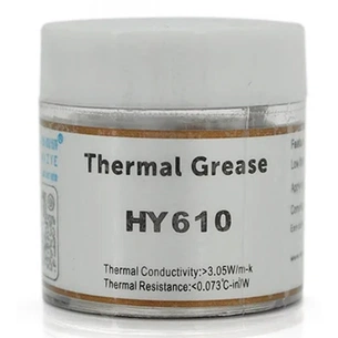 Термопаста Halnziye HY-610 10g, банка зображення 1