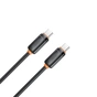 Дата кабель USB-C to USB-C 1.0m 27W black XO (XO-CB-300CC-BK) - уменьшенное изображение 4