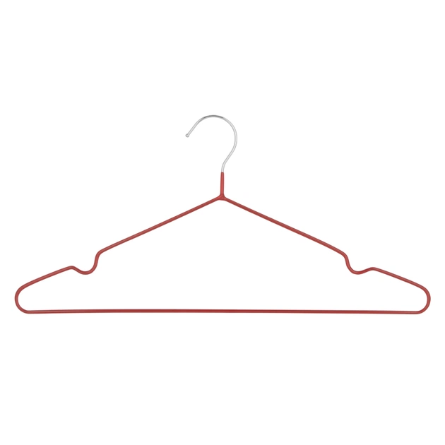 Плічка Ardesto Металеві з ПВХ покриттям Червоні 40.5 см 10 шт. (ARHC2810R) - picture 3