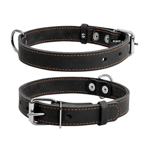 Нашийник для тварин Collar одинарний Ш 35 мм Д 48-63 см чорний (02731) зображення 1