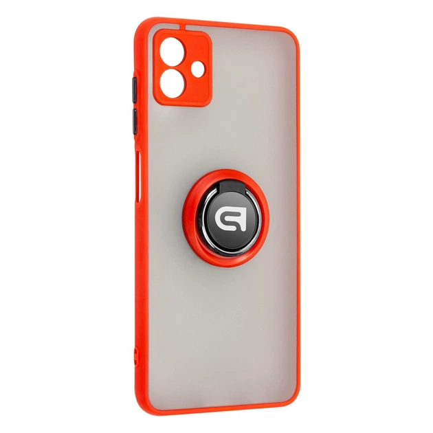 Чохол до мобільного телефона Armorstandart Frosted Matte Ring Samsung A04 (A045) Red (ARM68345) - зображення 1