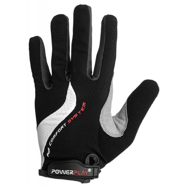 Велорукавиці PowerPlay 6554 Black XXL (6554C_XXL_Black) - зображення 2
