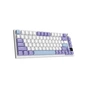 Клавіатура Ajazz AK820 Pro Flying Fish Switch Purple RGB USB/Wireless/Bluetooth UA Purple (AK820PRO-FF-PWB) - зменшене зображення 4