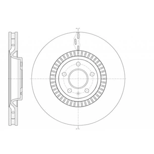 Гальмівний диск REMSA 61446.10 зображення 1