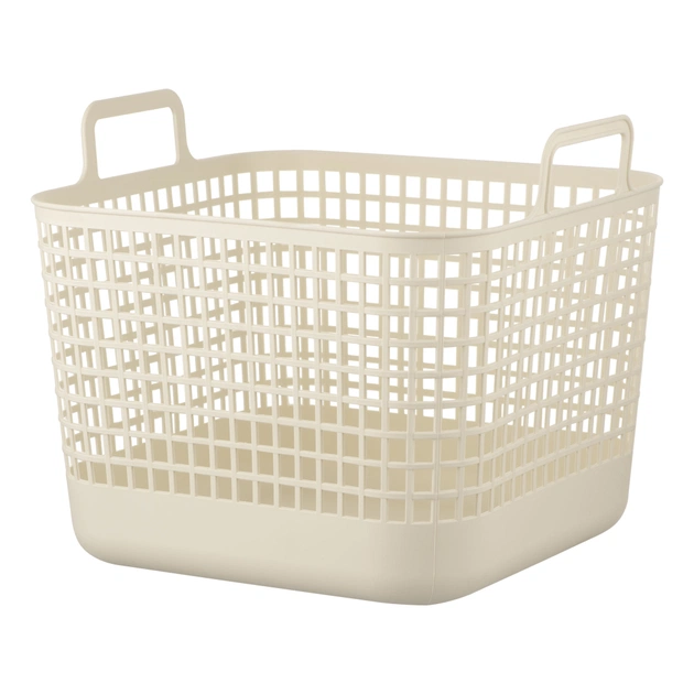 Кошик для зберігання Ardesto 39x37x34.5 см Бежевий 34 л (ARHC2534BG) - picture 1