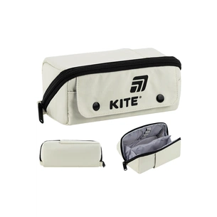 Пенал Kite 2702-3 бежево-чорний (K25-2702-3) зображення 1