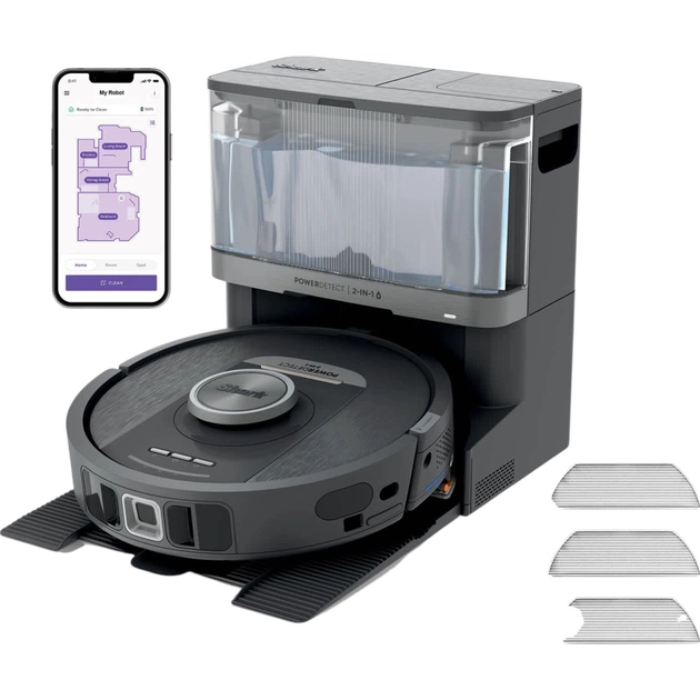 Пилосос Shark Detect Pro with Auto Empty System Wet+Dry (RV2800YEEU) - зображення 1