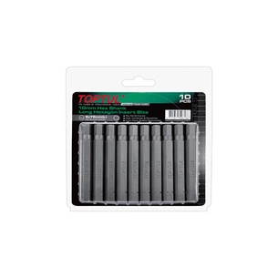 Набір біт Toptul 10мм L75мм HEX 6мм 10шт. (FSDB1206G) зображення 1