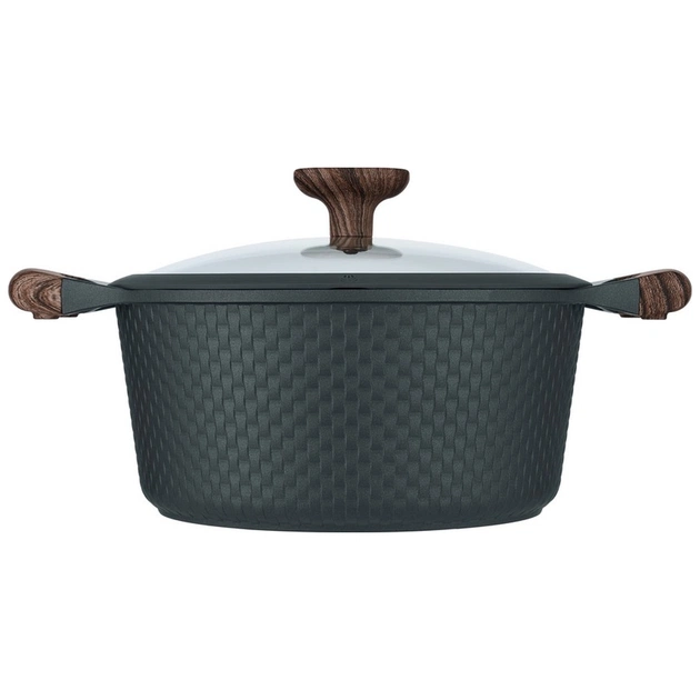 Каструля Resto Ran чорна 24 см 4,2 л (93903) - picture 3