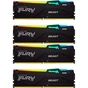 Модуль пам'яті для комп'ютера DDR5 128GB (4x32GB) 5600 MHz Beast RGB XMP Kingston Fury (ex.HyperX) (KF556C40BBAK4-128) - зменшене зображення 1