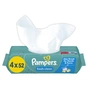Дитячі вологі серветки Pampers Fresh Clean 4х52 шт (8001841077949) - уменьшенное изображение 1