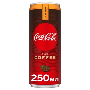 Напій Coca-Cola Plus Coffee Caramel 250 мл (5449000091376) зображення 1
