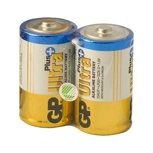 Батарейка Gp D GP Ultra Plus LR20 (Shrink) * 2 (13AUP21-S2 / 4891199219269) изображение 1