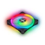 Кулер до корпусу Corsair iCUE QL120 RGB 3 Fan Pack (CO-9050098-WW) - зменшене зображення 9