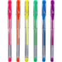 Ручка гелева Yes Neon набір 6 шт (411706) - зменшене зображення 3