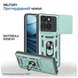 Чохол до мобільного телефона BeCover Military Motorola Edge 60 Dark Green (715520) - зменшене зображення 1
