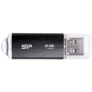 USB флеш накопичувач Silicon Power 64GB Blaze B02 Black USB 3.1 (SP064GBUF3B02V1K) зображення 1
