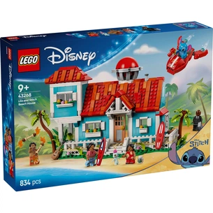 Конструктор LEGO Disney Classic Пляжний будинок Ліло і Стіч (43268) зображення 1