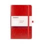 Блокнот Axent Partner Lux, 125х195, 96арк, кл, червоний (8202-06-A) - зменшене зображення 1
