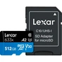 Карта пам'яті Lexar 512GB microSDXC class 10 UHS-I 633x (LSDMI512BB633A) - уменьшенное изображение 1